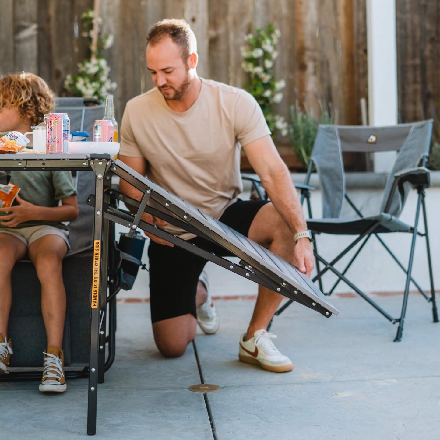 GCI Slim-Fold Table XL for Beach and Camp | 60 x 30 in.