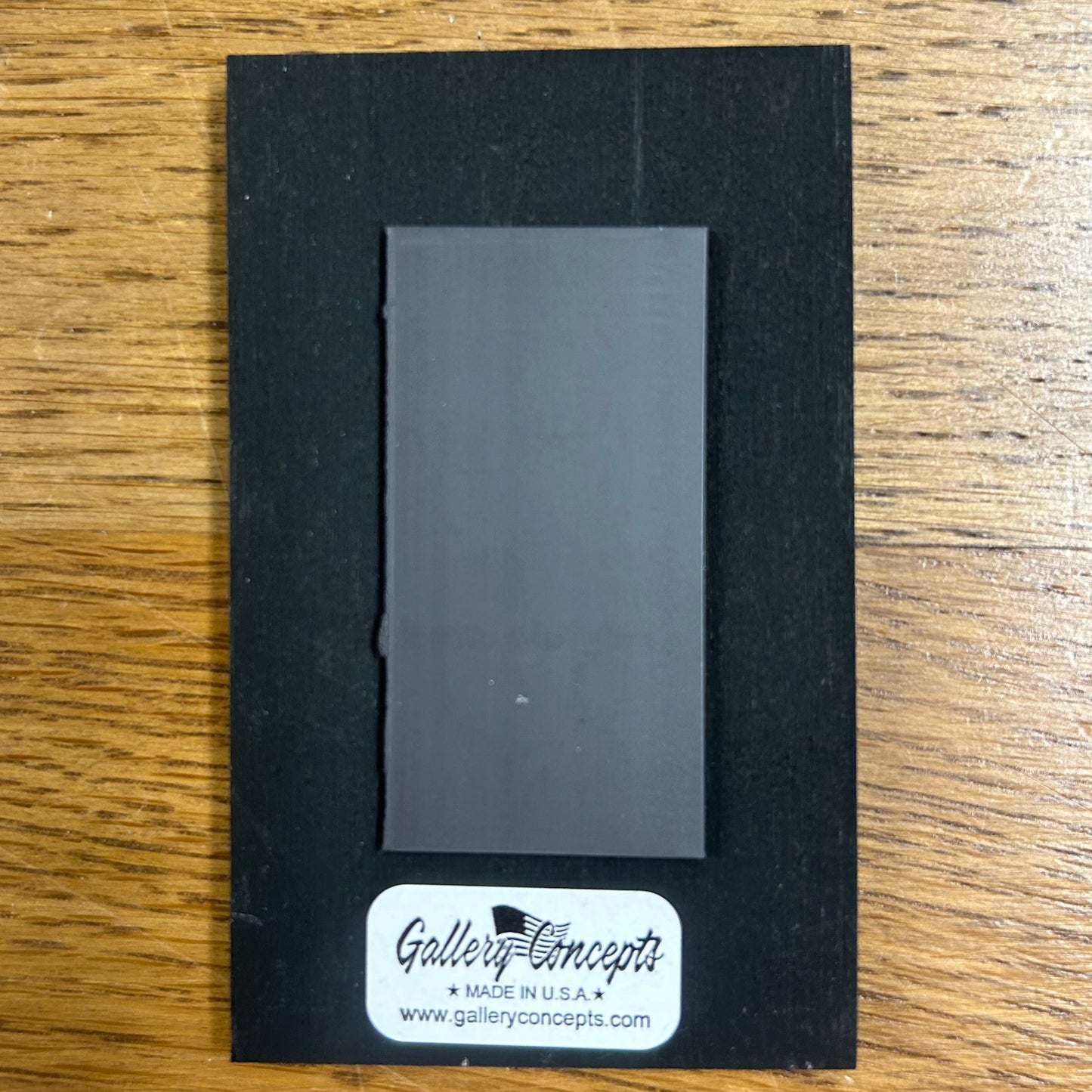 Gallery Concepts back of magnet