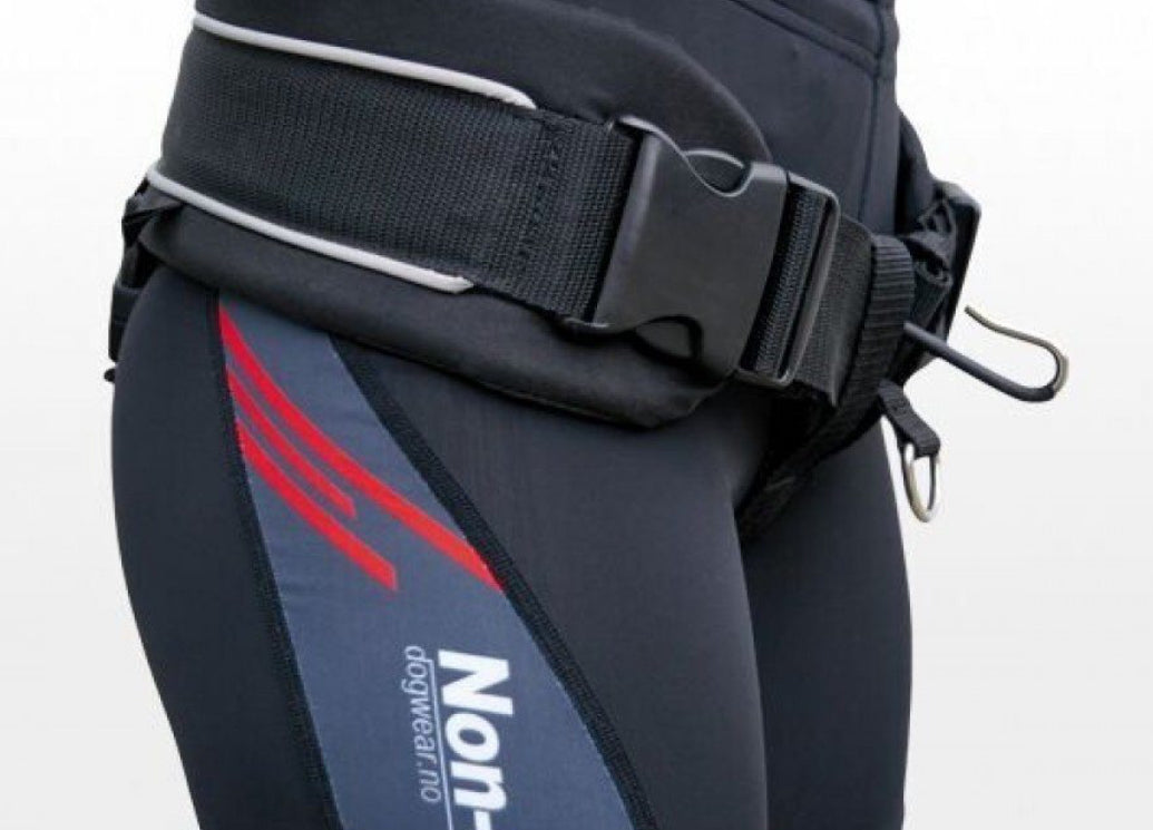 Trekking Belt 2.0 (dog-walking belt) for hiking, walking, and skiing with dog