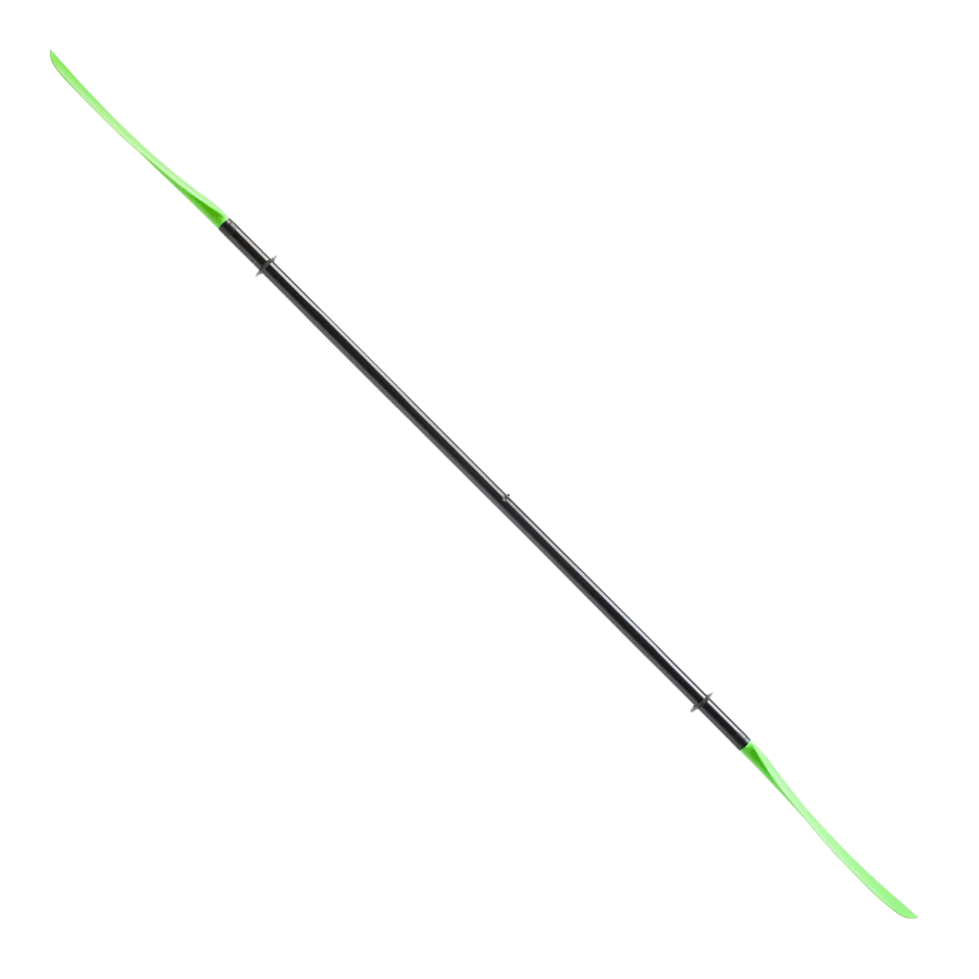 Manta Ray Fiberglass 2-Piece Snap-Button Kayak Paddle