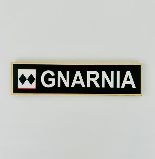 Gnarnia at Sunday River Ski Trail Magnet Souvenir
