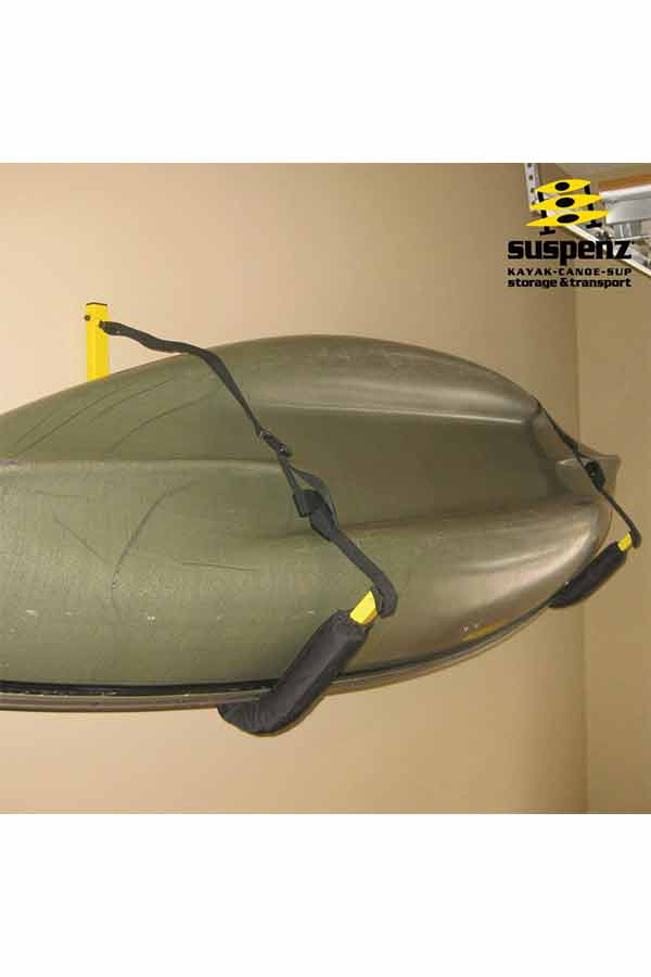 Big EZ Kayak Rack for Wall Mounted Storage