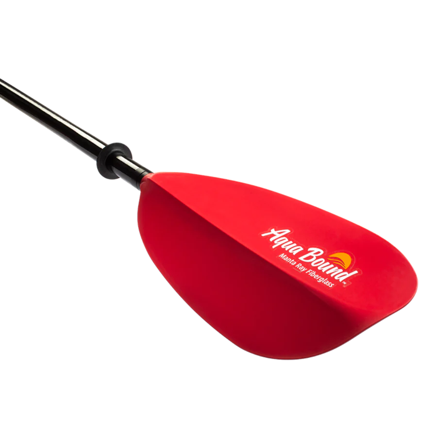 Manta Ray Fiberglass 2-Piece Snap-Button Kayak Paddle