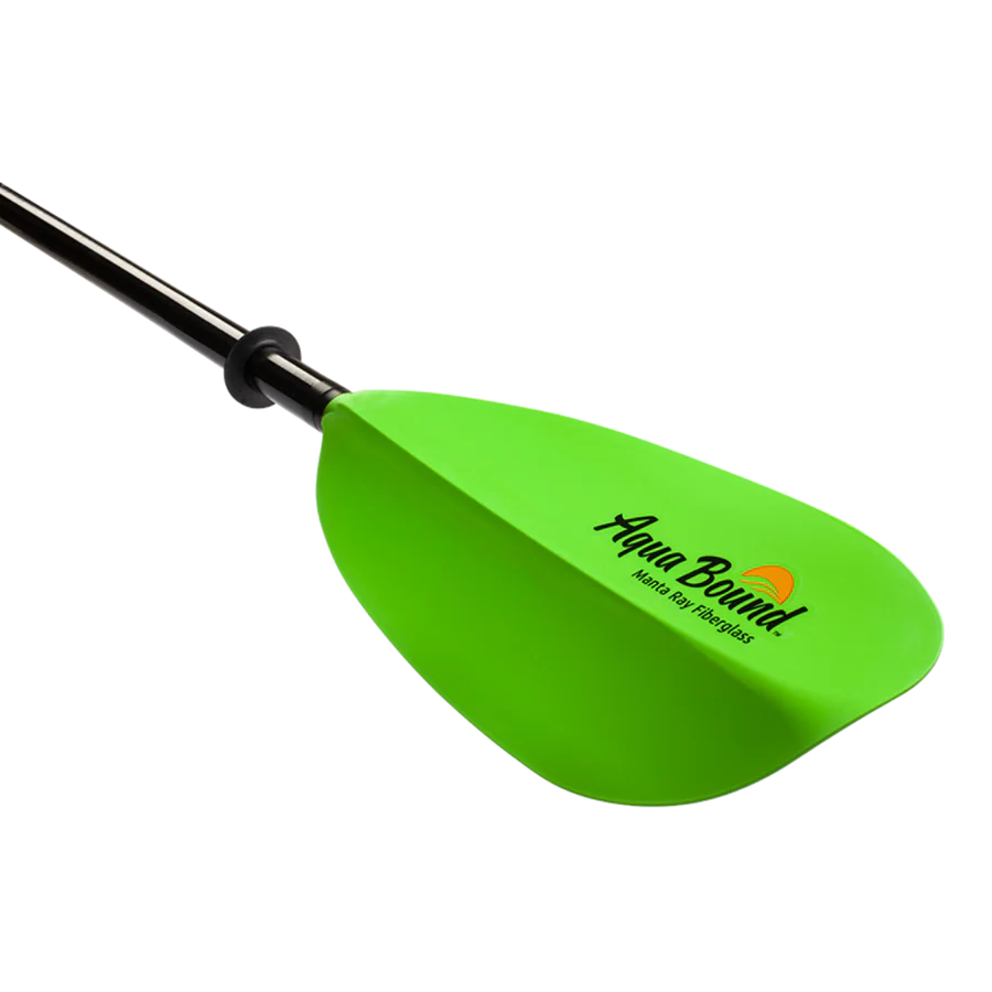 Manta Ray Fiberglass 2-Piece Snap-Button Kayak Paddle