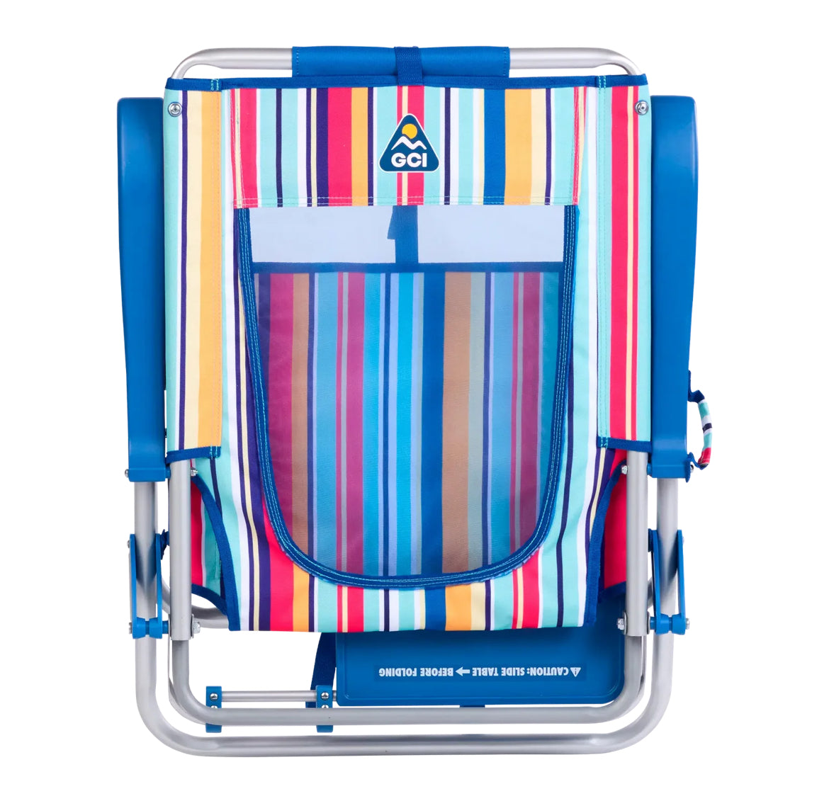 GCI Big Surf Beach Chair with Slide-out Table (Tray)