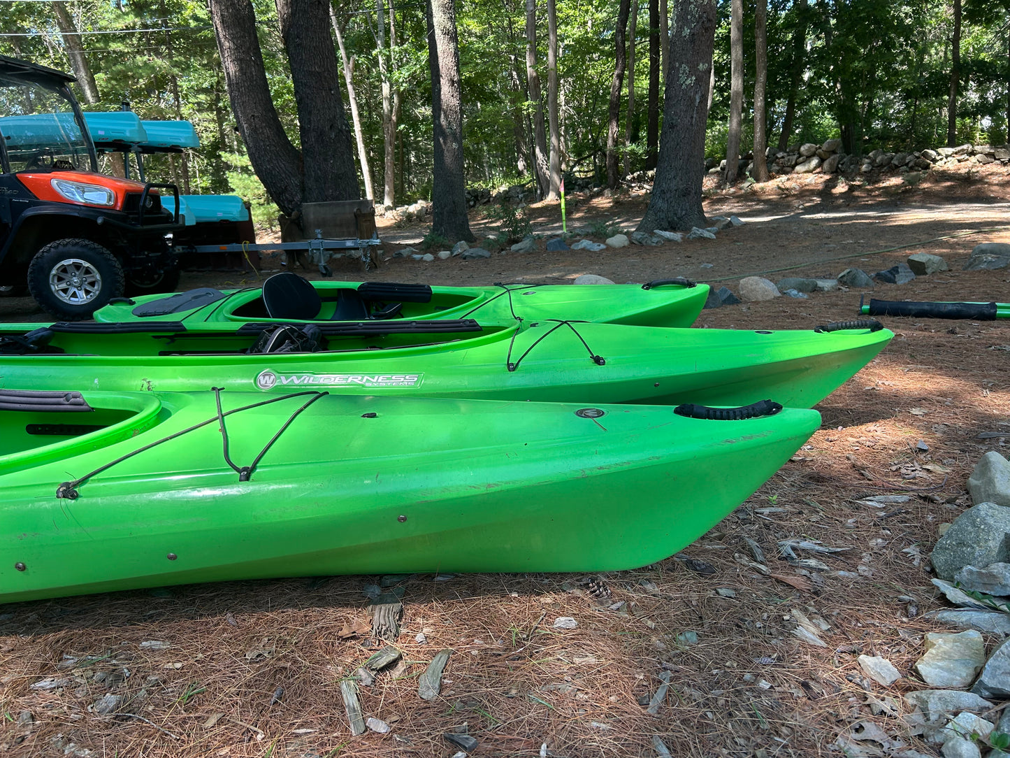 Wilderness Systems Pungo & Pamlico Kayaks (1 solo & 2 tandems) - used