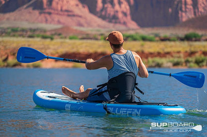 BlueFin Cruise 10’8” Stand-up Paddle Board with SUP Paddle, Pump, Seat, and Leash