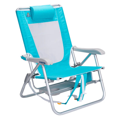 GCI Big Surf Beach Chair with Slide-out Table (Tray)