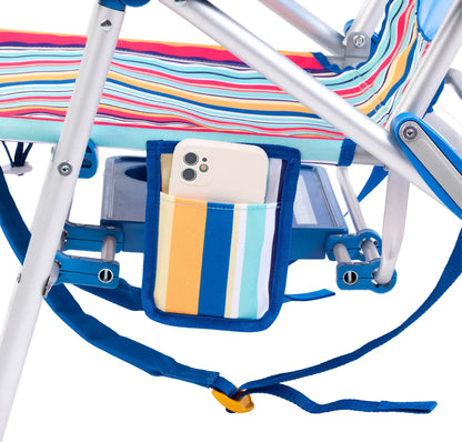 GCI Big Surf Beach Chair with Slide-out Table (Tray)