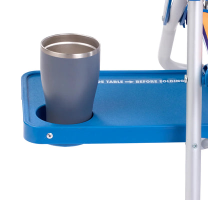 GCI Big Surf Beach Chair with Slide-out Table (Tray)