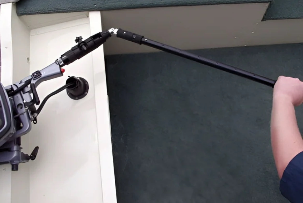 Trolling Motor Tiller Extension Handle with U-Joint | Extendable 37"-51"