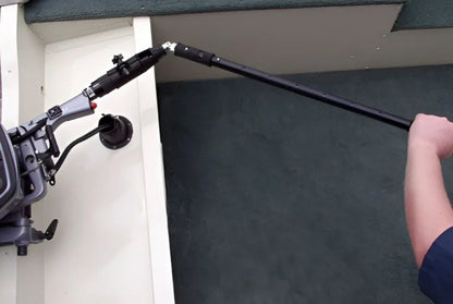 Trolling Motor Tiller Extension Handle with U-Joint | Extendable 37"-51"