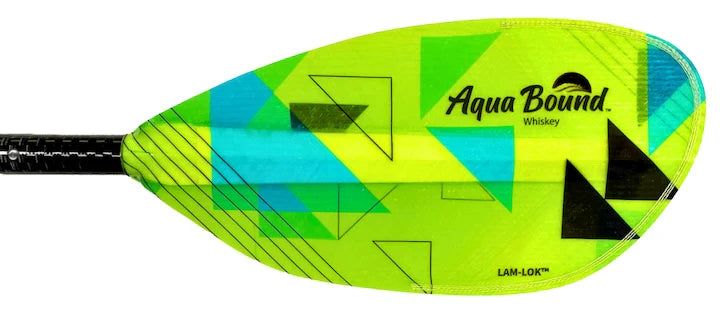 Whiskey Fiberglass and Carbon 2-Piece Straight Shaft Kayak Paddle | Cosmetic Blemish