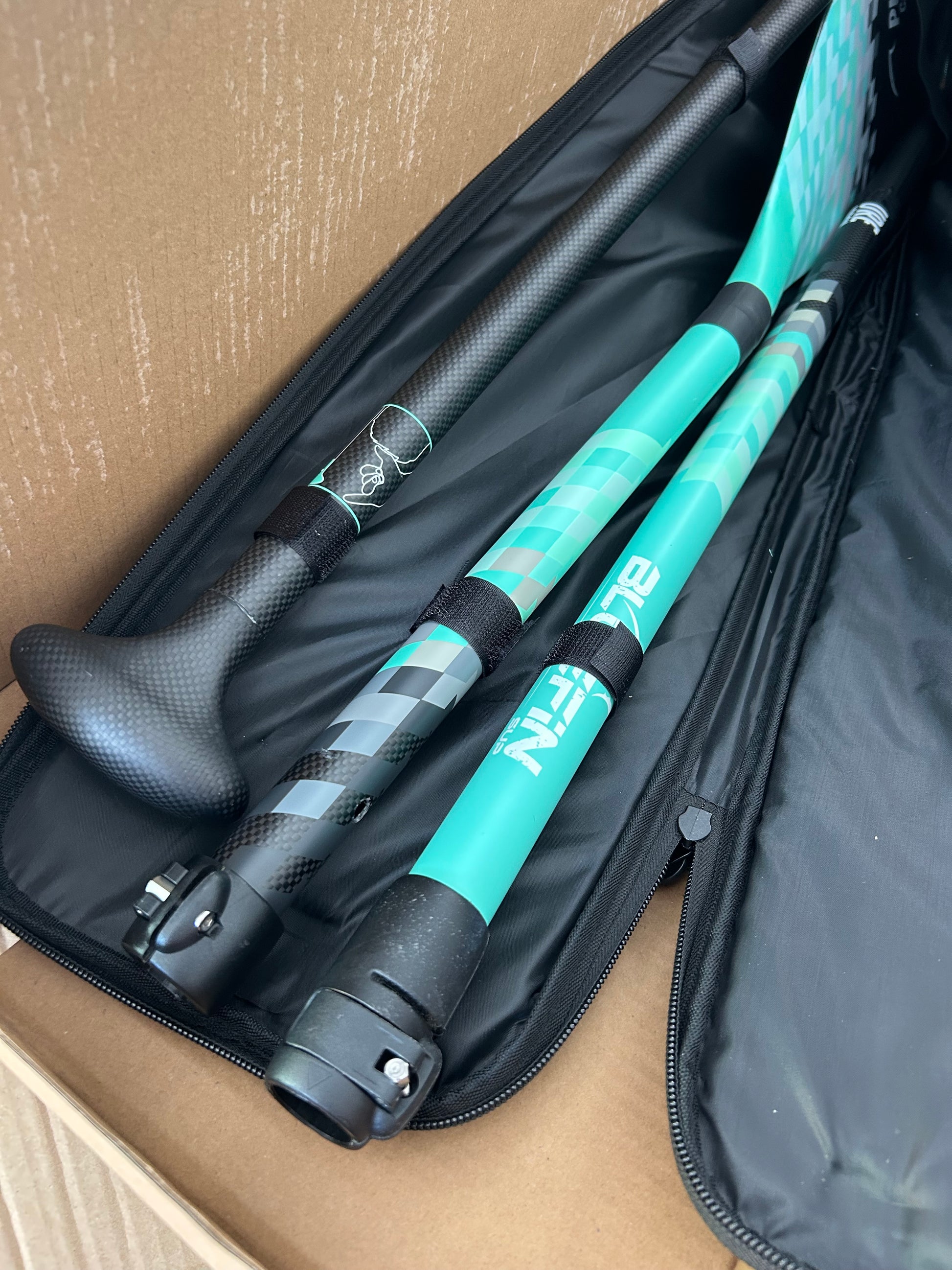 Bluefin Pure Carbon SUP Paddle with Case