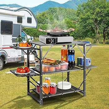 GCI Slim-Fold Cook Station Camp Kitchen