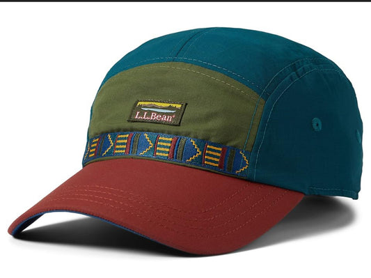 L.L. Bean Mountain Classic Five Panel Hat, Spruce/Tuscan Olive