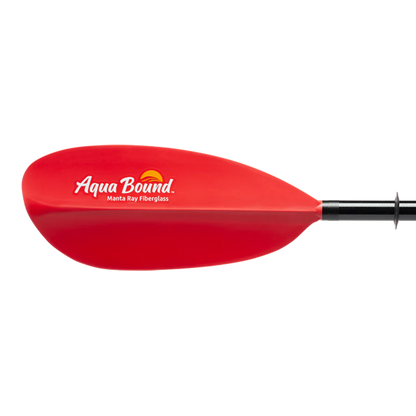 Manta Ray Fiberglass 2-Piece Snap-Button Kayak Paddle