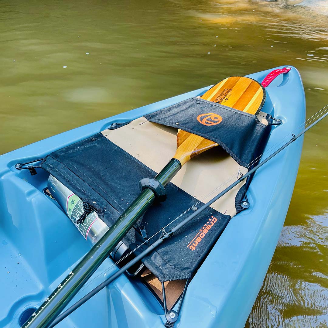 CK1 Bow Cover Installed on Kayak