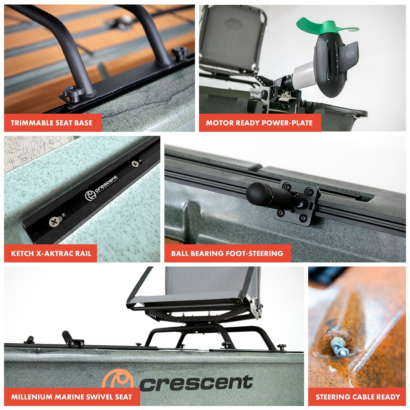 Crescent CresCraft Power Kayak