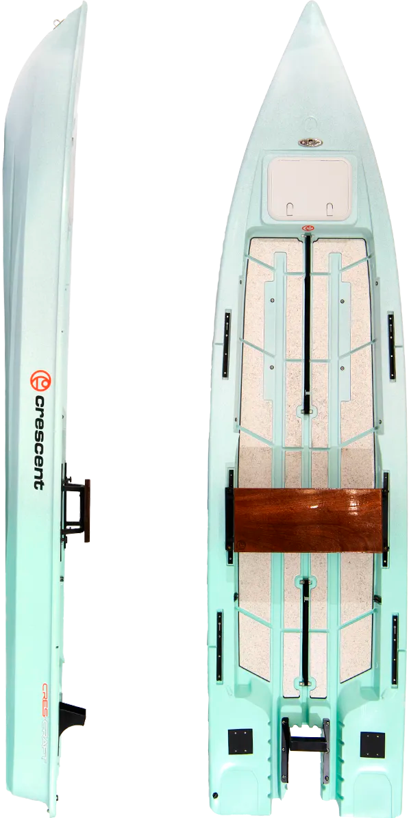 Crescent Cres-Craft Skiff (Seafoam color)