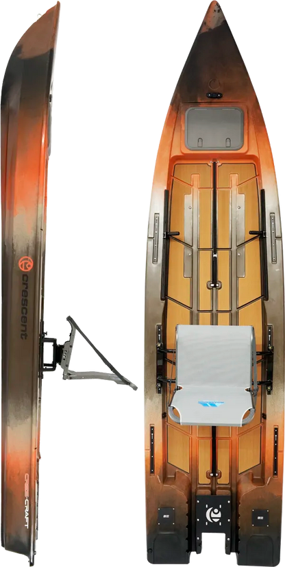 Crescent Cres-Craft Power Kayak (Timber Color)