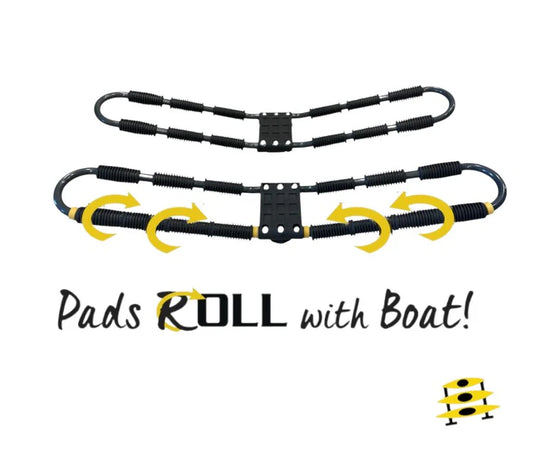Kayak Carrier Roof Rack - Suspenz EZ Roller V-Rack (ideal for Crescent Kayaks)