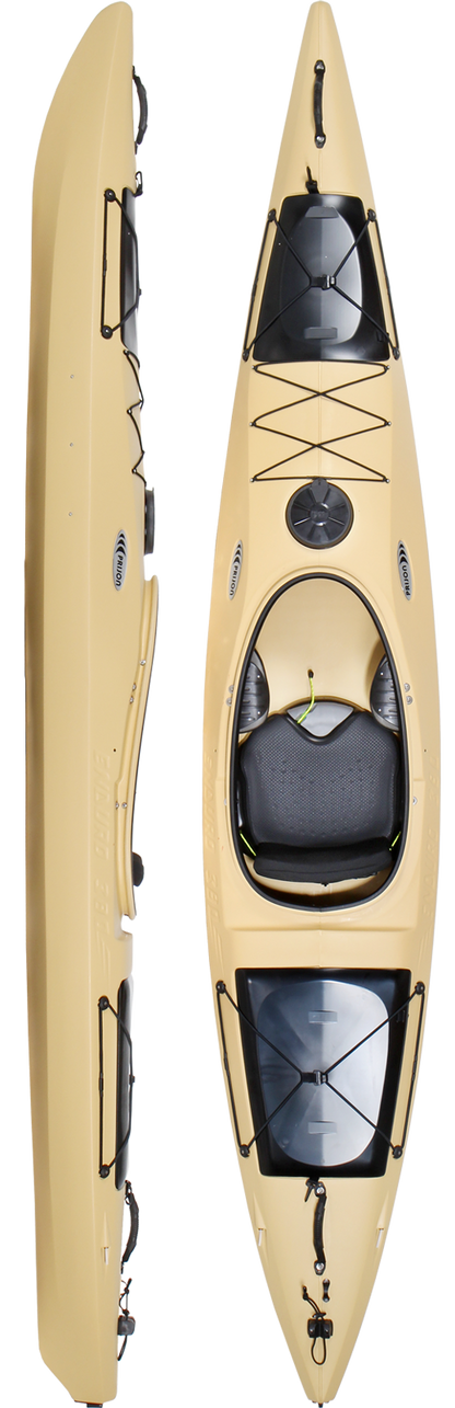 Prijon Enduro 380 kayak in safari tan color