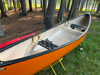 Esquif Pocket Canyon T-Formex Lite Canoe, Orange Color
