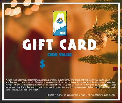 Kayak Fishing Gift Card