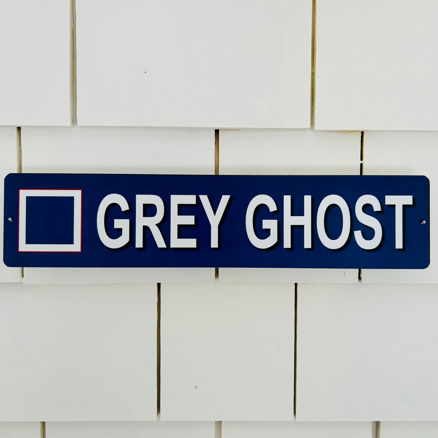 Saddleback Grey Ghost Ski Trail Sign for Wall