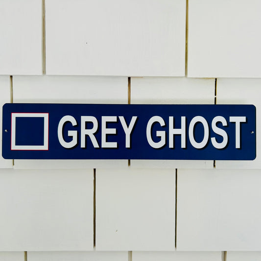 Saddleback Grey Ghost Ski Trail Sign for Wall