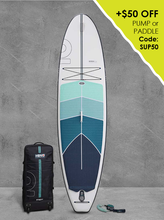 HONU Byron 10' 6" Stand-up Inflatable Paddleboard Perfect Day Color