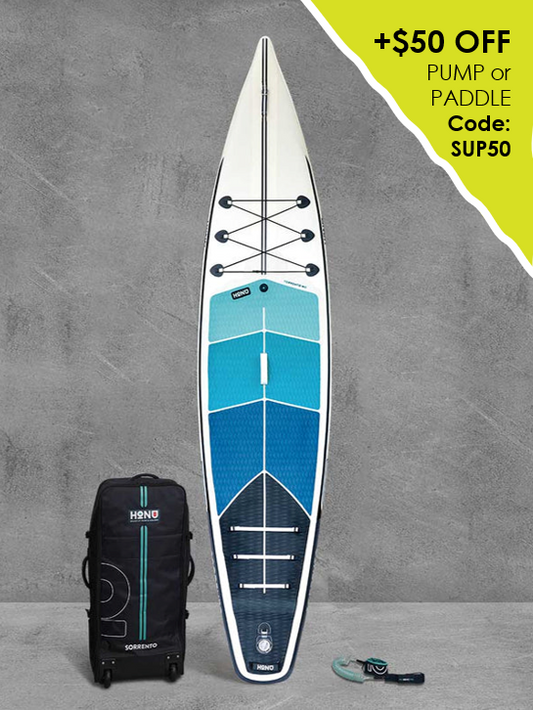 HONU Sorrento 12' 6" Inflatable Stand-up Paddle Board for Touring