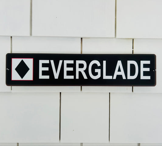 Everglade at Jay Peak Ski Trail Sign (Souvenir)
