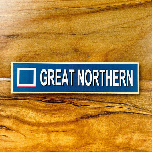 Great Northern Ski Trail Sign for Refrigerator (souvenir)