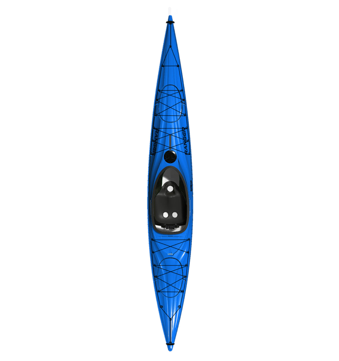 Mocean-Ranger-Kayak-blue-top-view