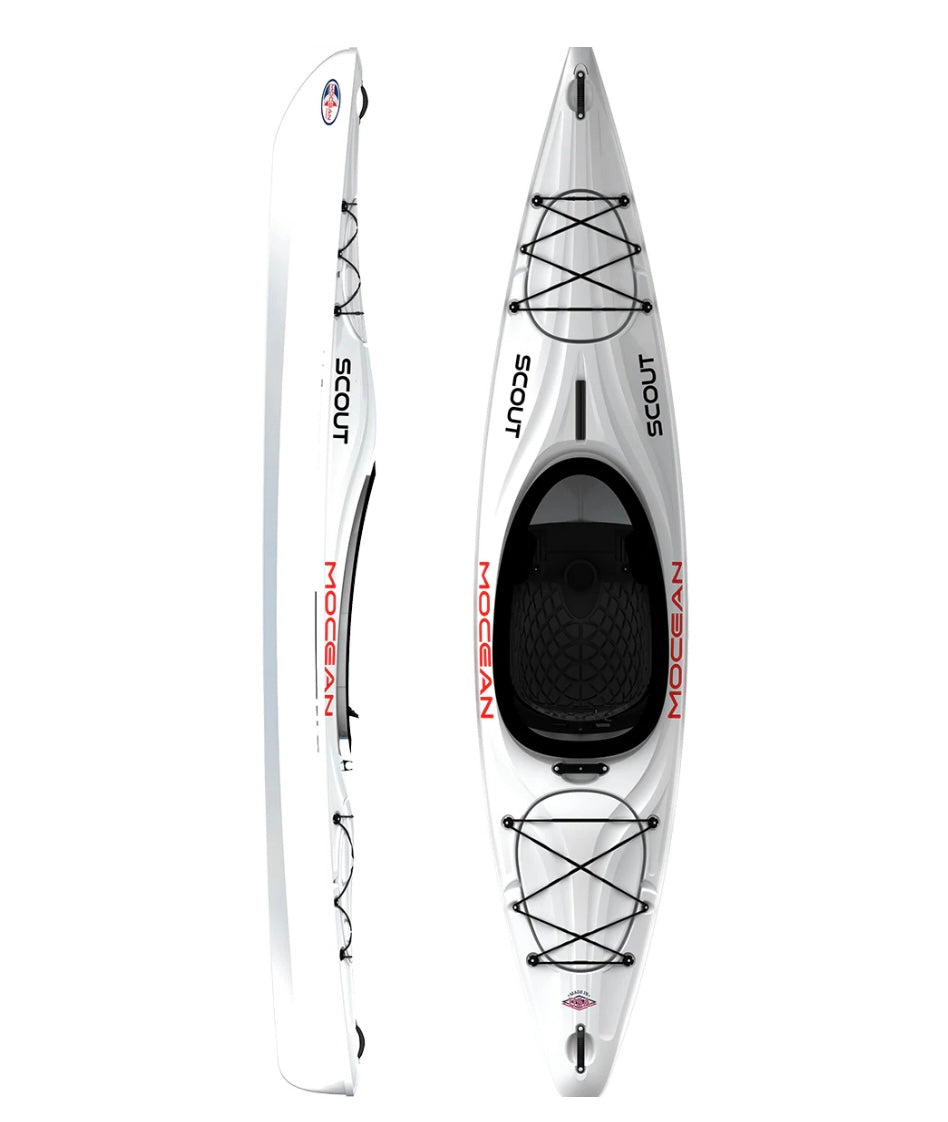 Mocean Scout Kayak, White Color