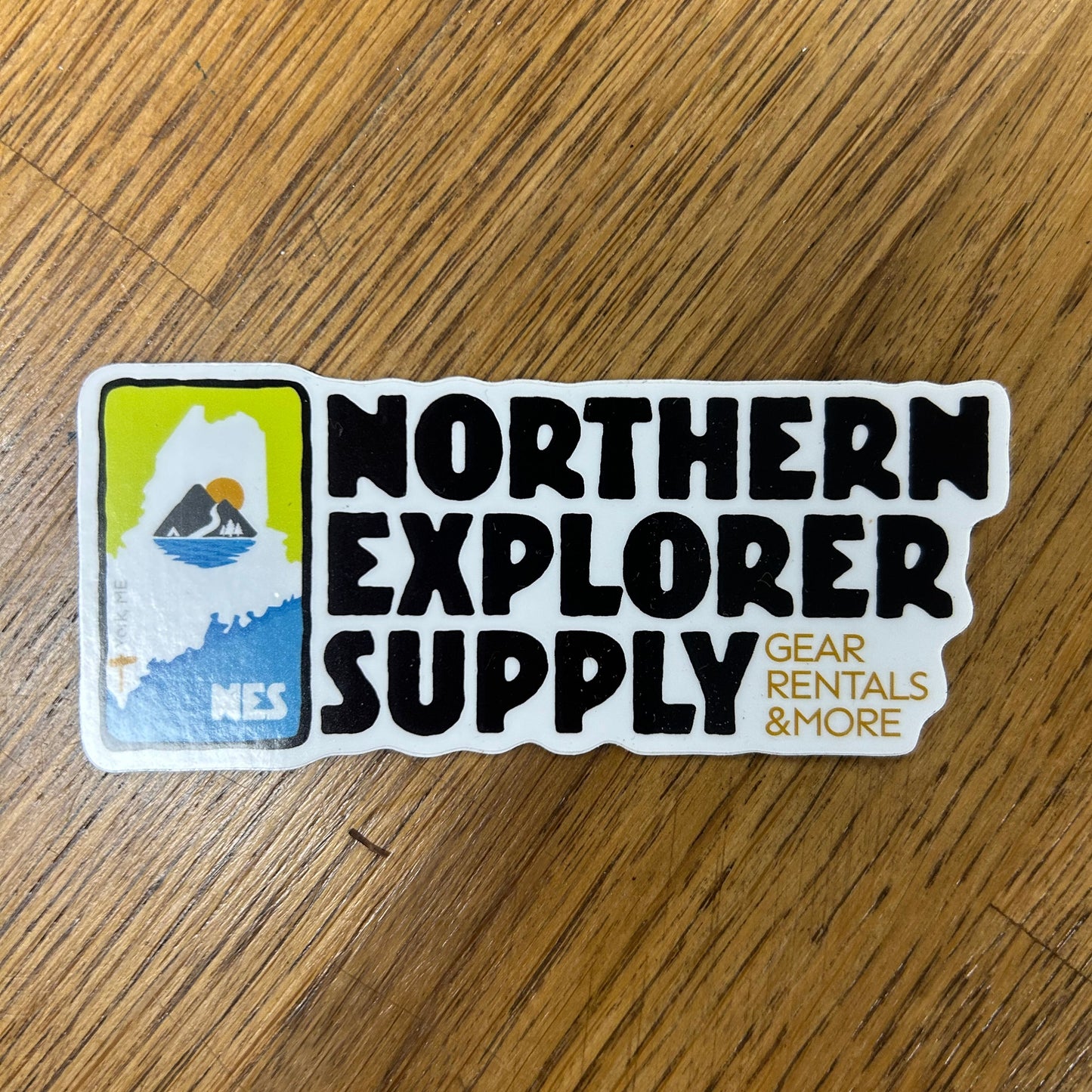Die Cut Logo Sticker NES Outdoor Gear Supply