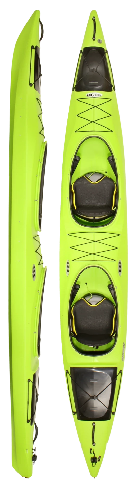 Sea and lake tandem touring kayak called the Dayliner Duo by Prijon