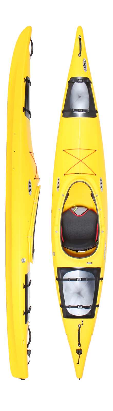 Prijon Dayliner Small (S) touring kayak, yellow color