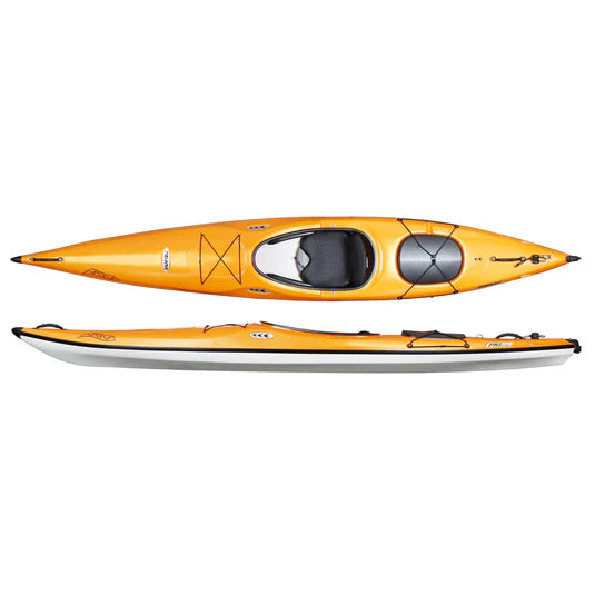 Prijon Narva Prilite ABS kayak in orange color