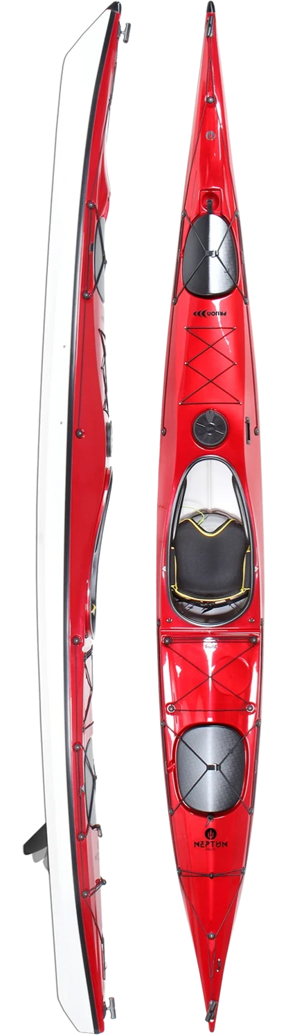 Prijon Neptun Sea Kayak, red color, Prilite material