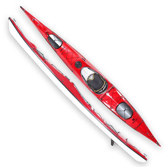 Prijon Neptun Prilite red sea kayak with skeg