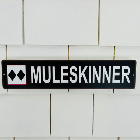 Saddleback Muleskinner Trail Sign 