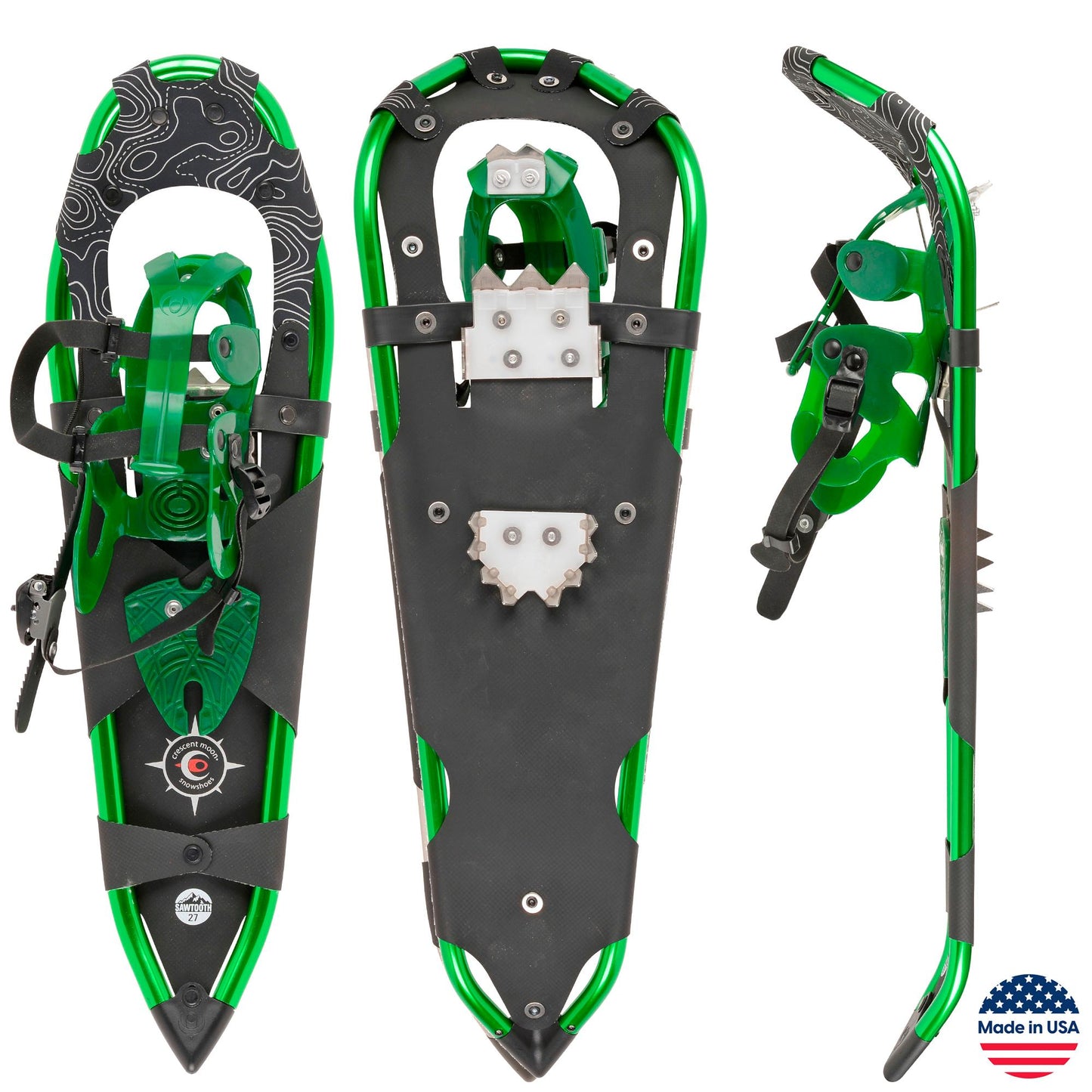 Crescent Moon Sawtooth 27 All-Terrain Snowshoes