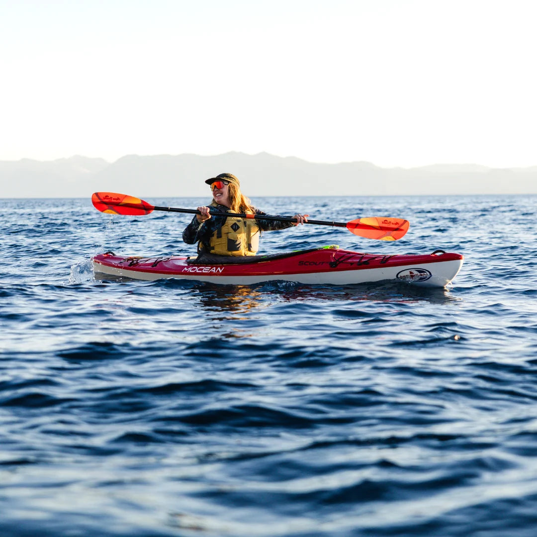 Tango Fiberglass & Carbon 2-PC Straight Shaft Pos-Lok Kayak Paddle
