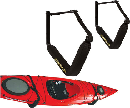 Big EZ Kayak Rack for Wall Mounted Storage