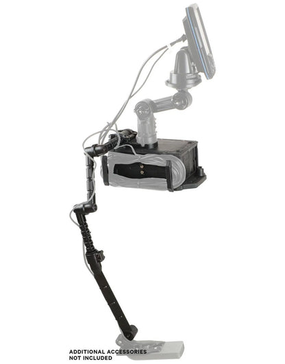 Fish finder mount with arm 