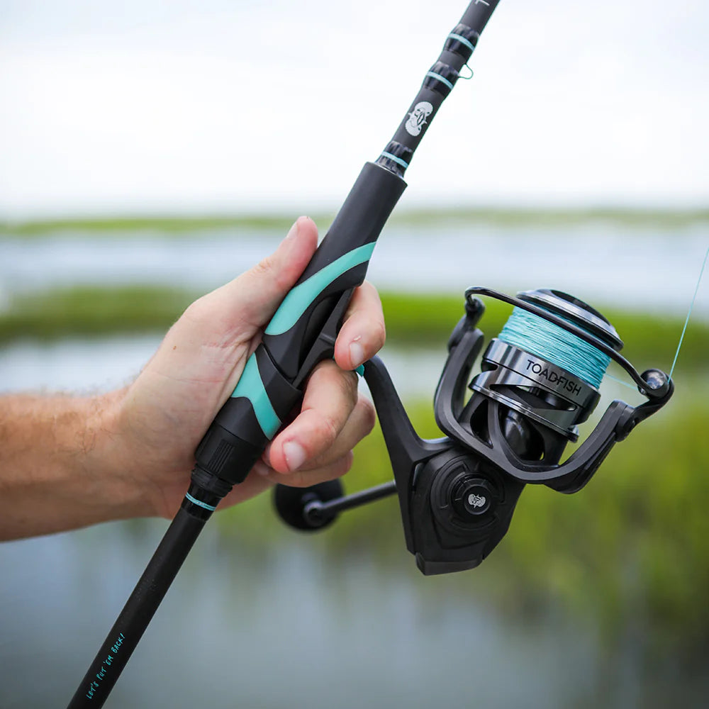 Inshore Fishing Rod and Spinning Reel | Carbon II Combo by Toadfish