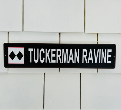 Tuckerman Ravine Headwall Trail Sign (Souvenir)